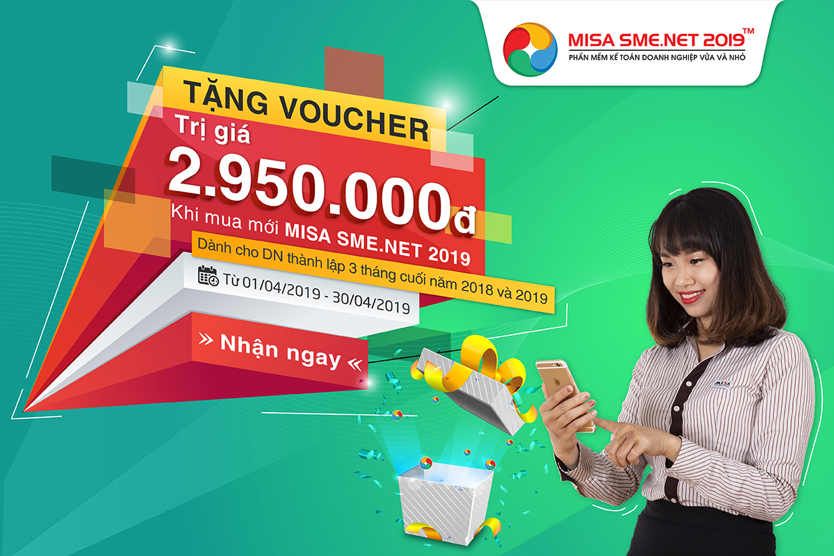 tặng voucher cho doanh nghiệp mới thành lập